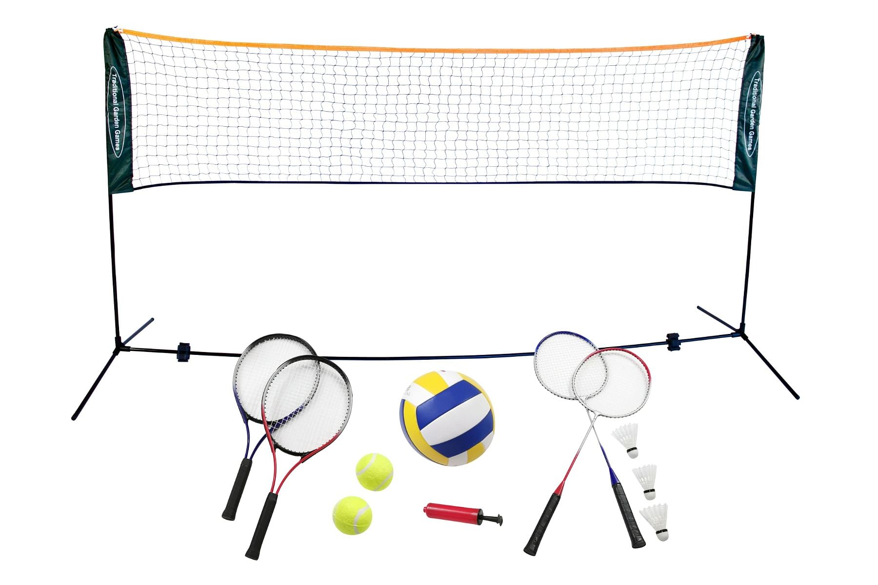 Image of Badminton Volley Ball Tennis Net 6m (2 Player)